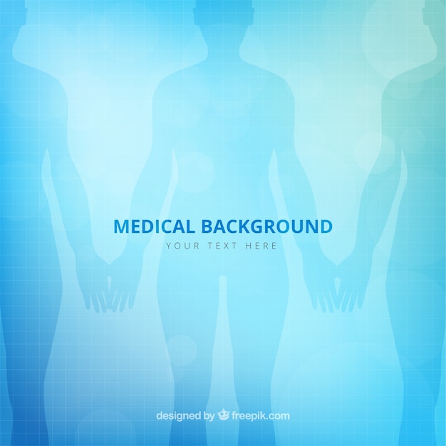 Premium Vector | Blue Medical Background