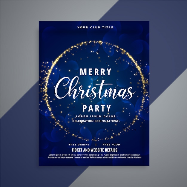 Christmas Invitation Flyer Images | Free Vectors, Stock Photos & PSD