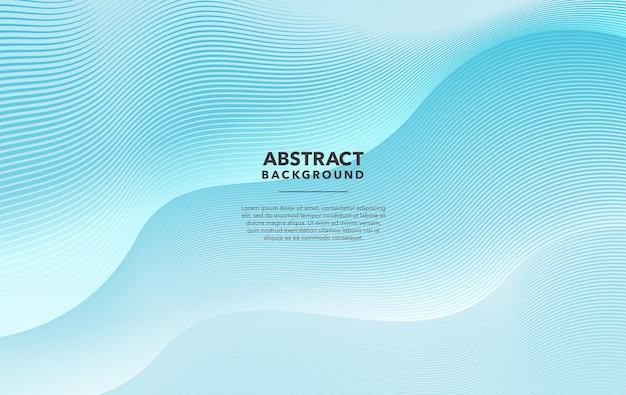 Premium Vector | Blue modern abstract background