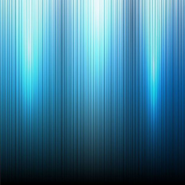 Premium Vector | Blue neon abstract lines background