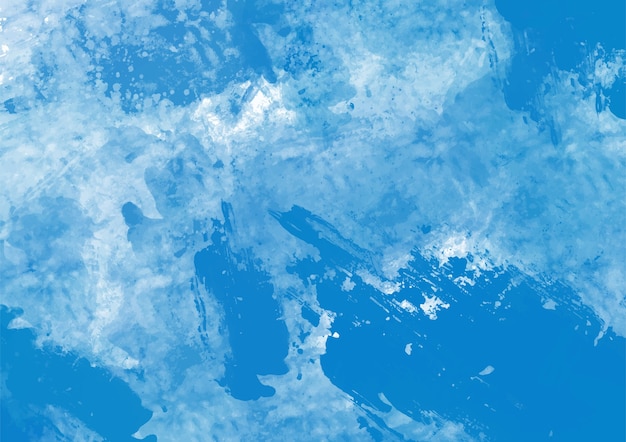 Premium Vector | Blue paint texture background
