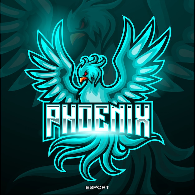 Download Free Blue Phoenix Bird Esport Logo Design Premium Vector Use our free logo maker to create a logo and build your brand. Put your logo on business cards, promotional products, or your website for brand visibility.