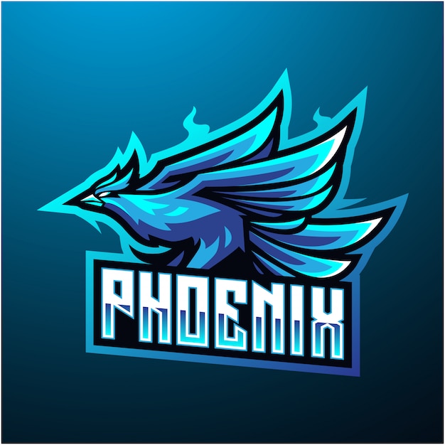 Download Free Blue Phoenix Esport Mascot Logo Premium Vector Use our free logo maker to create a logo and build your brand. Put your logo on business cards, promotional products, or your website for brand visibility.