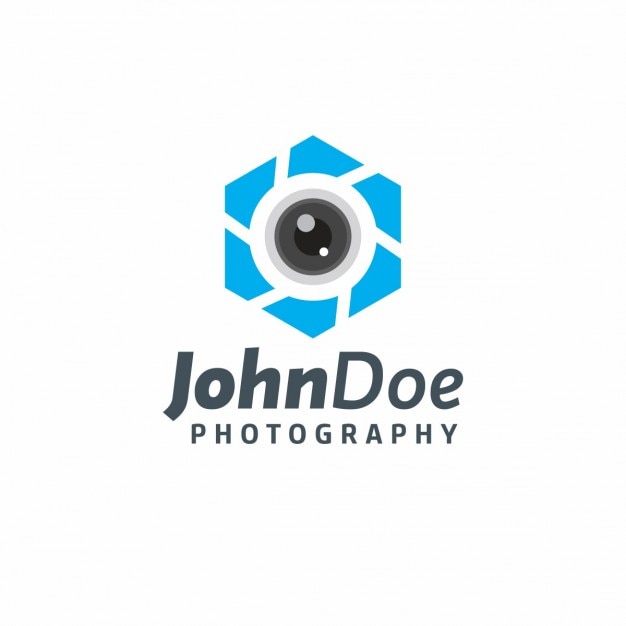 Download Free Blue Photography Logo Template Free Vector Use our free logo maker to create a logo and build your brand. Put your logo on business cards, promotional products, or your website for brand visibility.