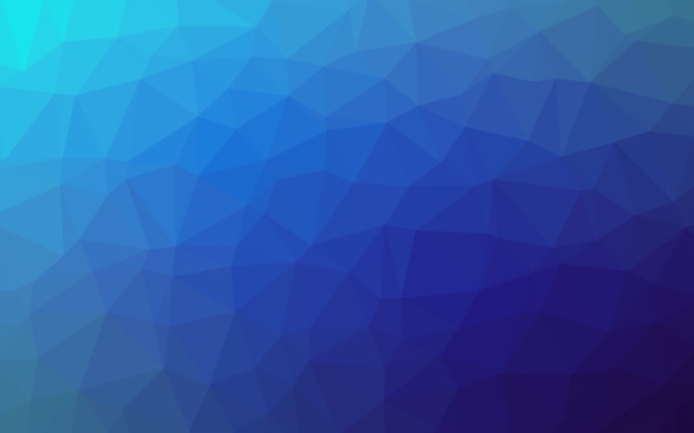 Blue polygon background . | Premium Vector