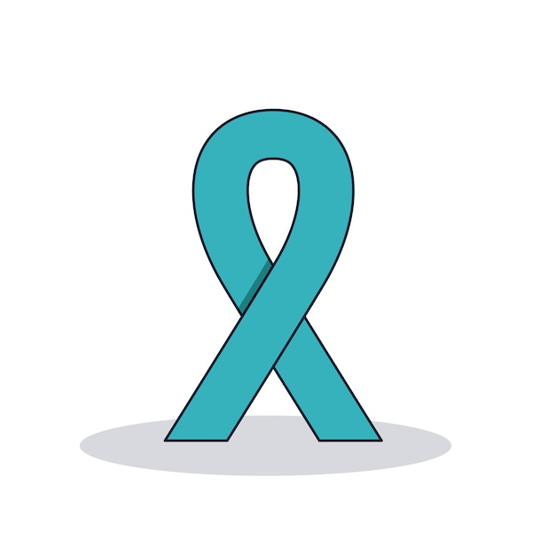 Premium Vector | Blue ribbon icon