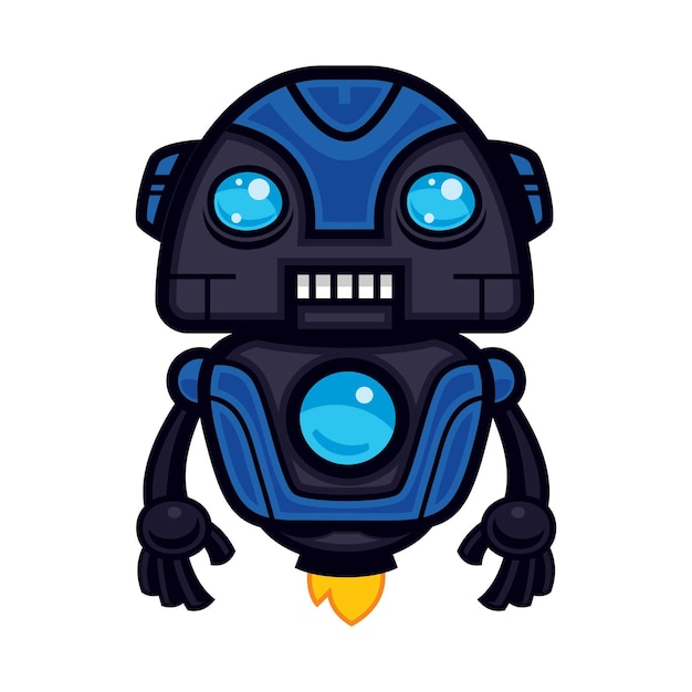 blue robot