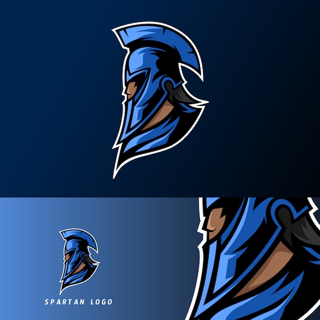 Download Free Blue Spartan Warior Mascot Sport Esport Logo Template With Mask Use our free logo maker to create a logo and build your brand. Put your logo on business cards, promotional products, or your website for brand visibility.