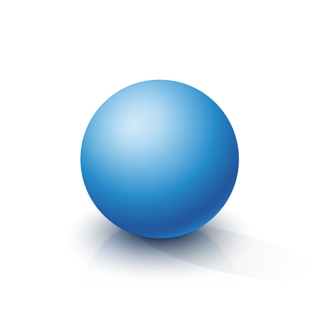background blue spheres