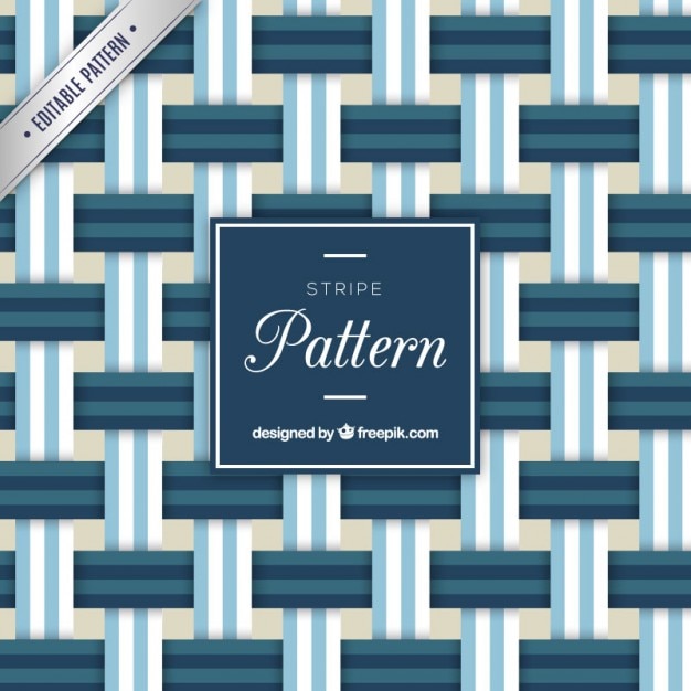 Blue stripes pattern Free Vector Blue stripes pattern Free Vector