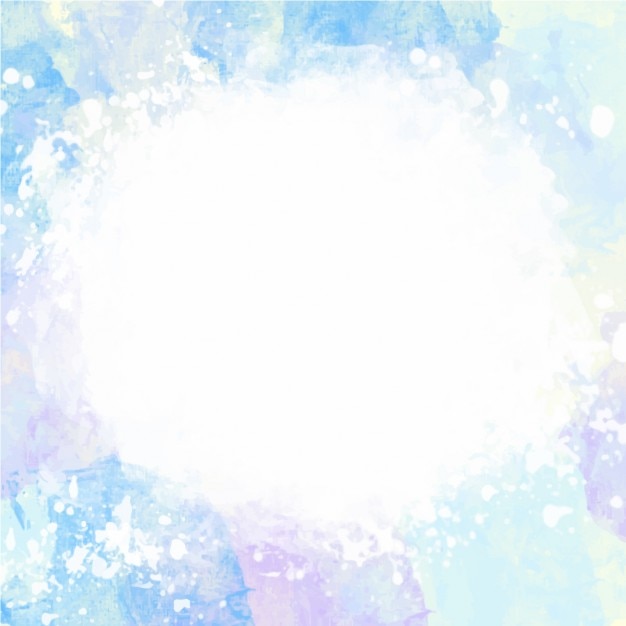 Download Free Vector | Blue watercolor background