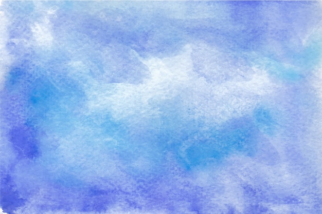 Download Free Vector | Blue watercolor background