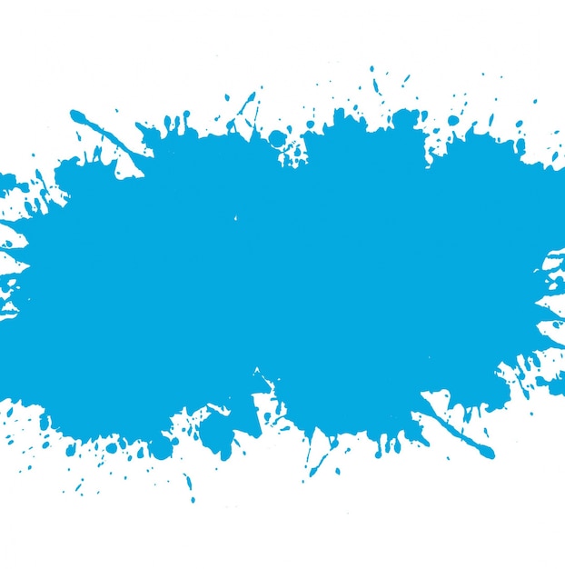 Blue watercolor stain background Vector | Free Download