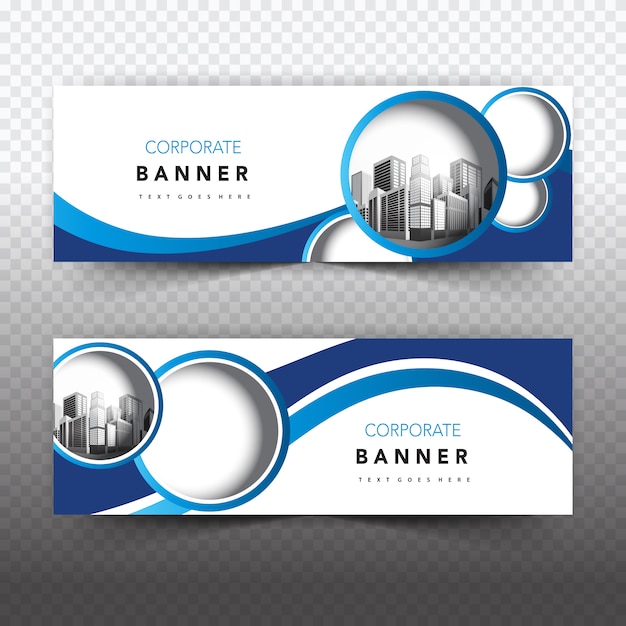 Free Vector Blue And White Business Banner Free graphic resources for everyone. free vector blue and white business