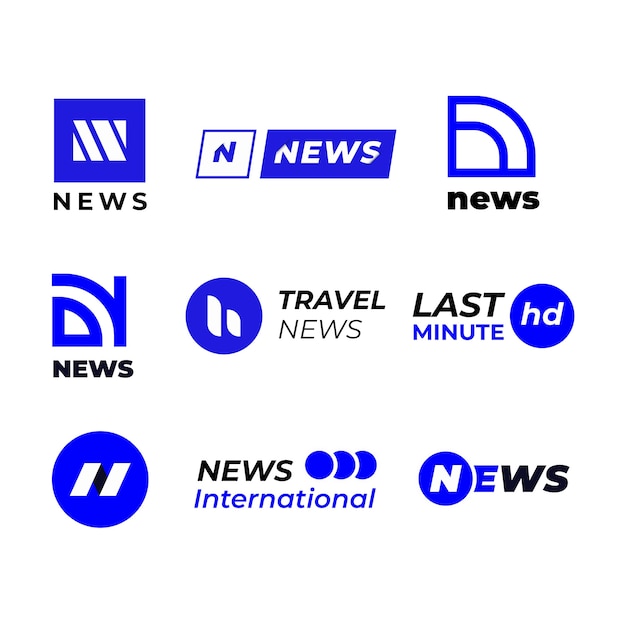 News Logo Freepik