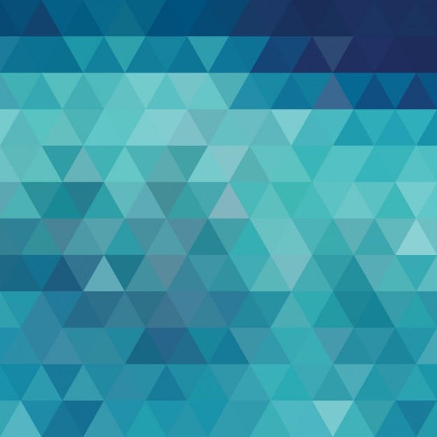 Free Vector Blue With Triangular Shapes Background Design