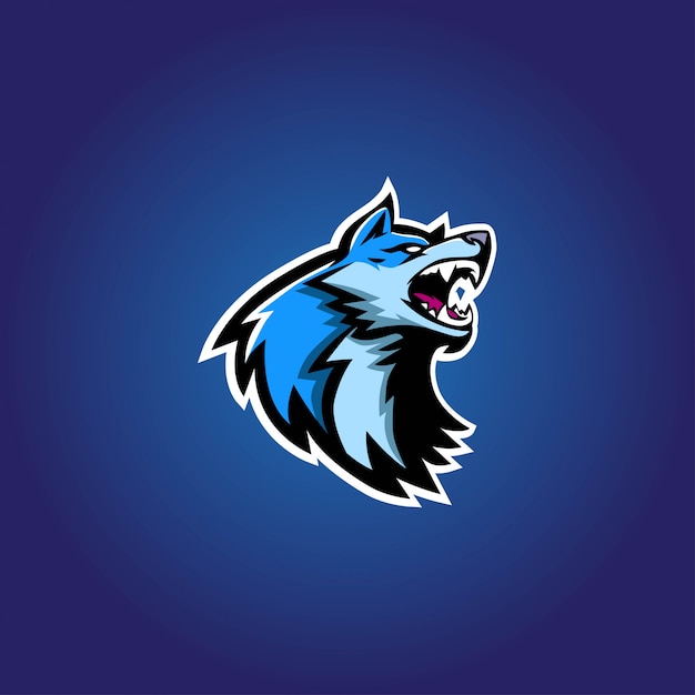 Download Free Blue Wolf Esport Gaming Logo Premium Vector Use our free logo maker to create a logo and build your brand. Put your logo on business cards, promotional products, or your website for brand visibility.