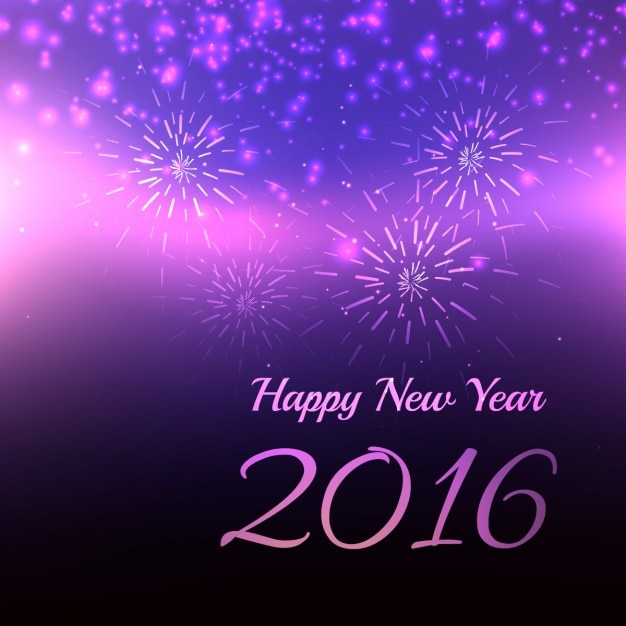 Blur 2016 happy new year card