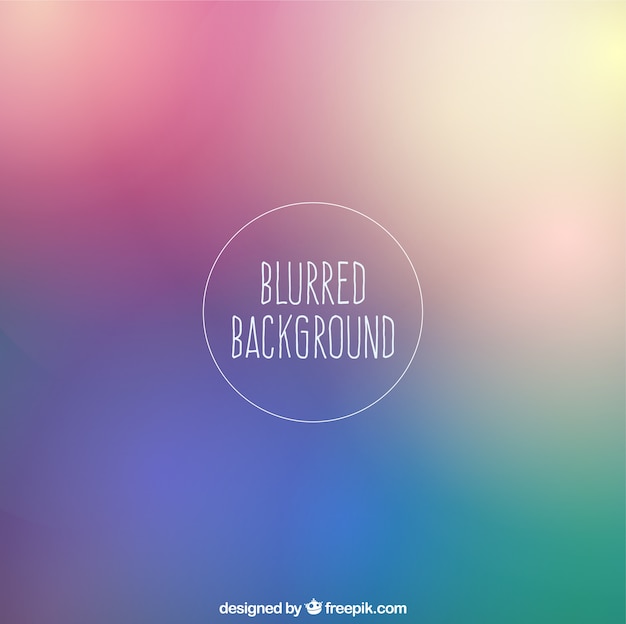 Download Blurred background in colorful style Vector | Free Download