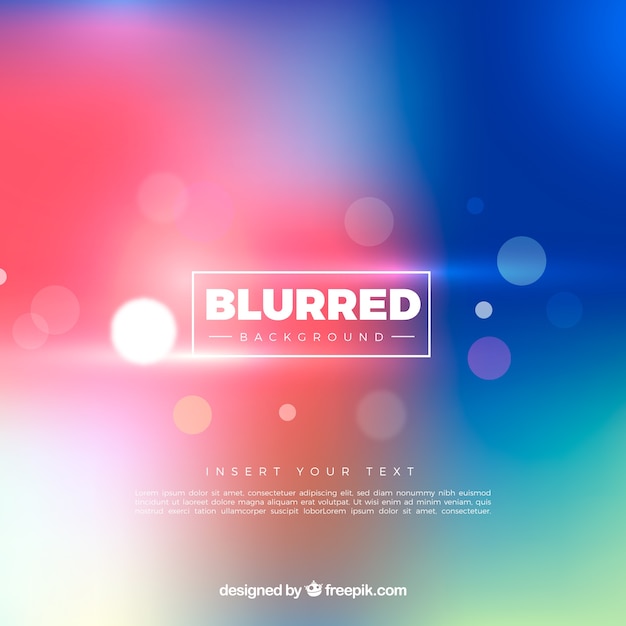 Blurred background with gradient colors