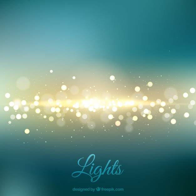 Free Vector Blurred lights  background 