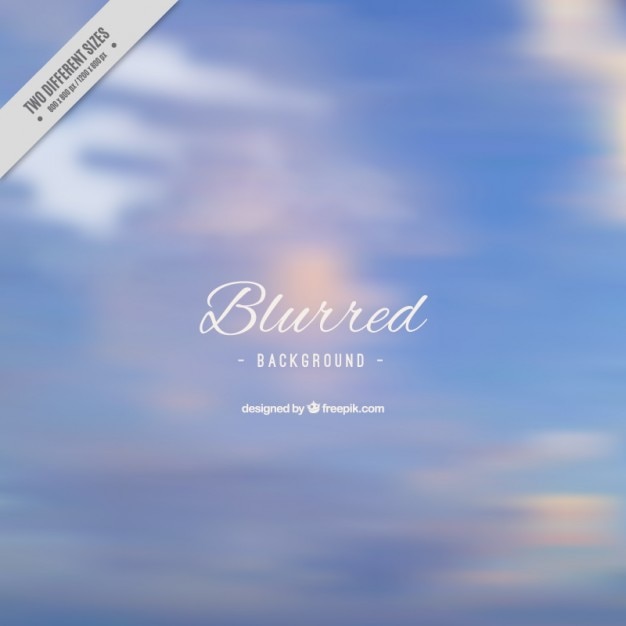 Blurred sky background