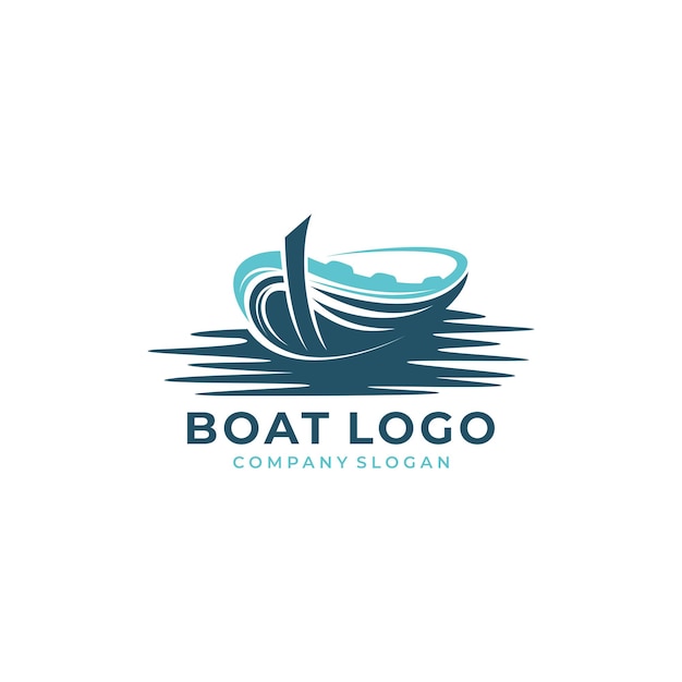 Premium Vector | Boat logo template design vector