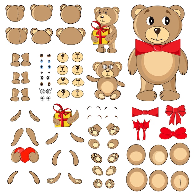 bear shape body