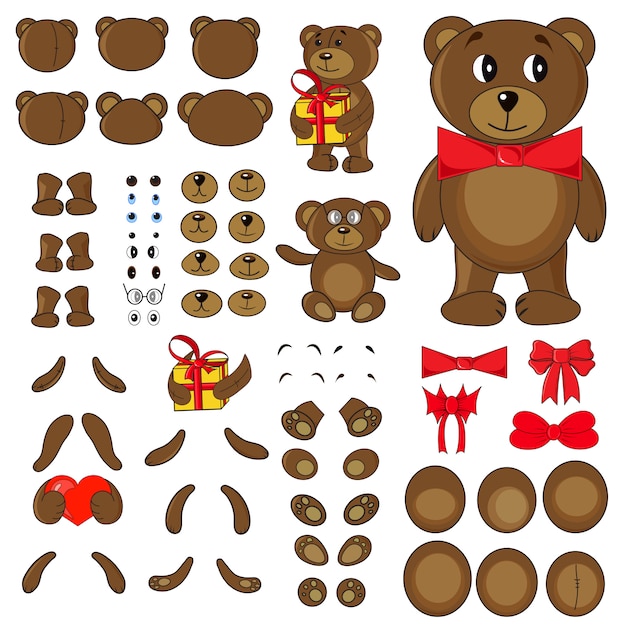 bear shape body