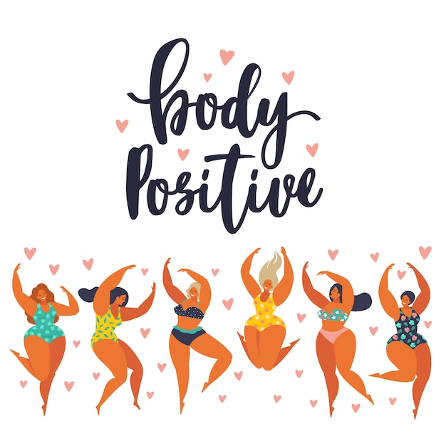 body positive drawings