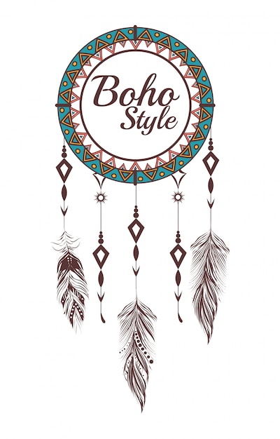 Premium Vector | Boho style design