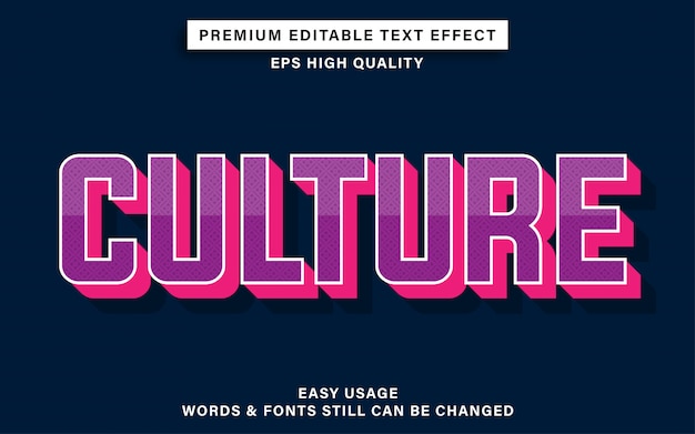 Premium Vector | Bold text effect