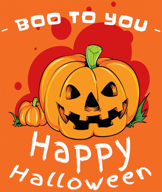 Premium Vector | Boo to you