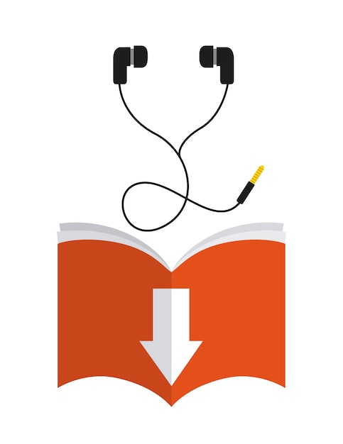 Download Free Book And Headphone Icon Audiobooks Design Vector Graphic Use our free logo maker to create a logo and build your brand. Put your logo on business cards, promotional products, or your website for brand visibility.