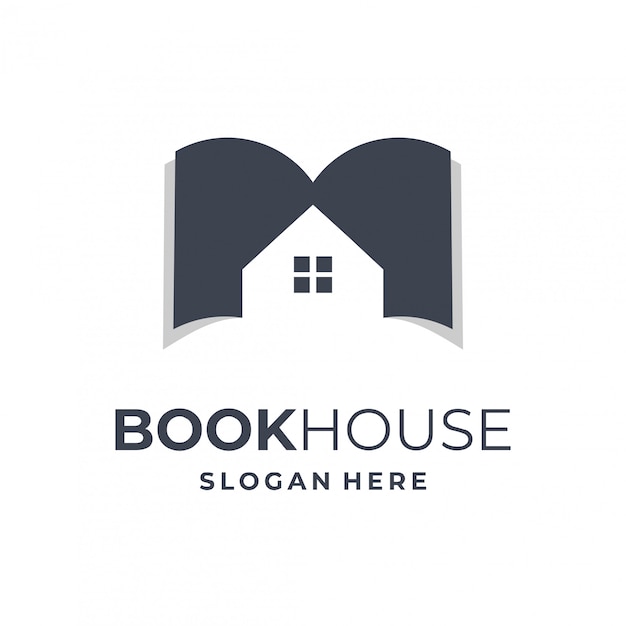 Download Free Book And House Logo Concept Premium Vector Use our free logo maker to create a logo and build your brand. Put your logo on business cards, promotional products, or your website for brand visibility.