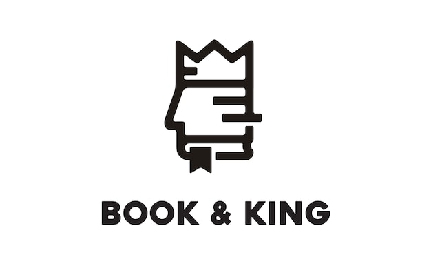 Download Free Book And King Logo Design Premium Vector Use our free logo maker to create a logo and build your brand. Put your logo on business cards, promotional products, or your website for brand visibility.