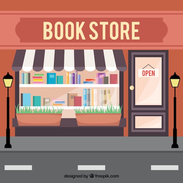 Book store Vector | Free Download
