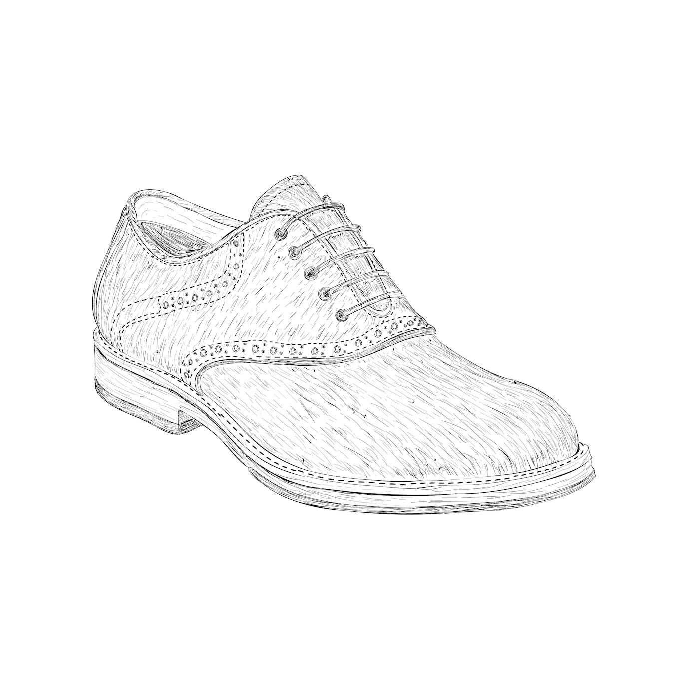 Premium Vector | Boot shoe illustration in hand drawn vector