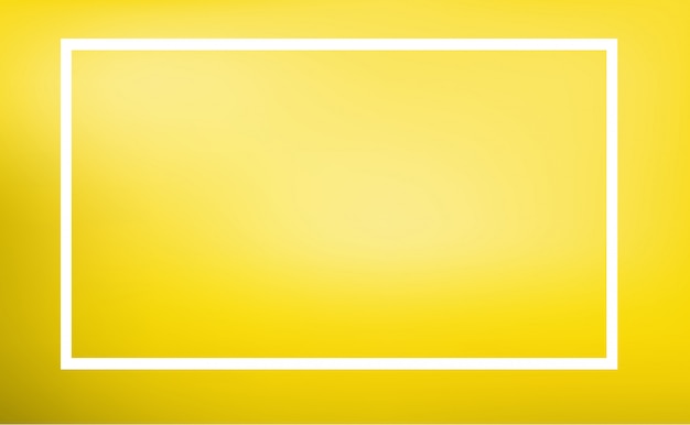 Download Free Vector Border Template With Yellow Background