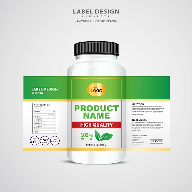 30 Up Labels Template from image.freepik.com