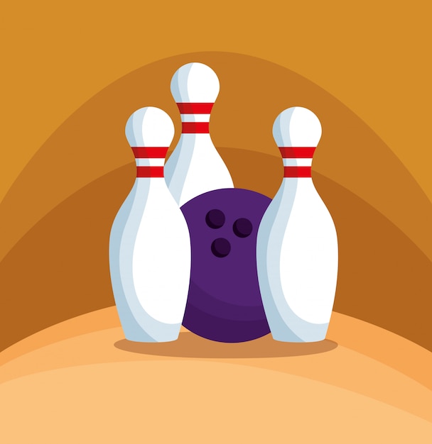 Free Vector Bowling Champions League