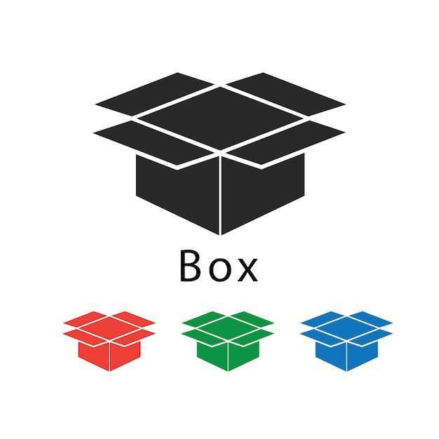 Download Free Box Icons Illustration On White Background Premium Vector Use our free logo maker to create a logo and build your brand. Put your logo on business cards, promotional products, or your website for brand visibility.