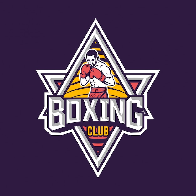 Boxing club logo | Premium Vector