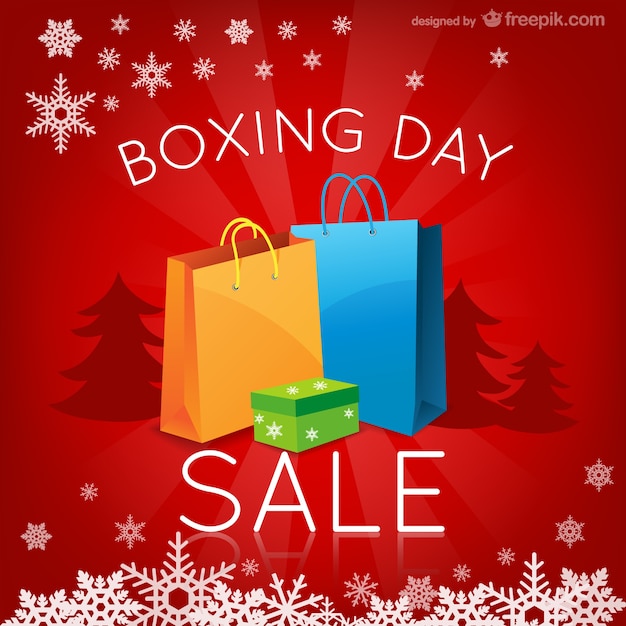 Boxing day sales