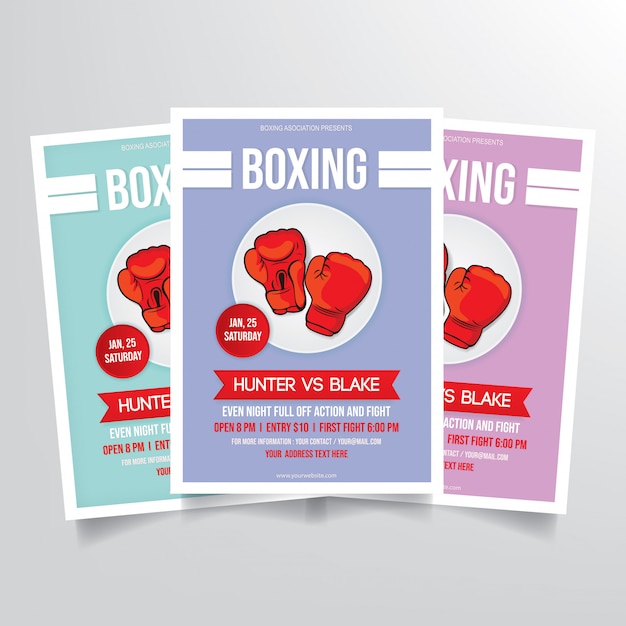 Плакат бокс. Box poster. Слово бокс. Boxing text.