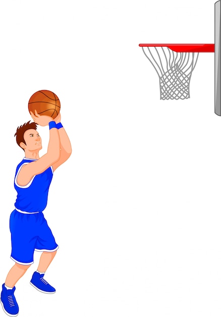 Premium Vector Boy Basketball Player