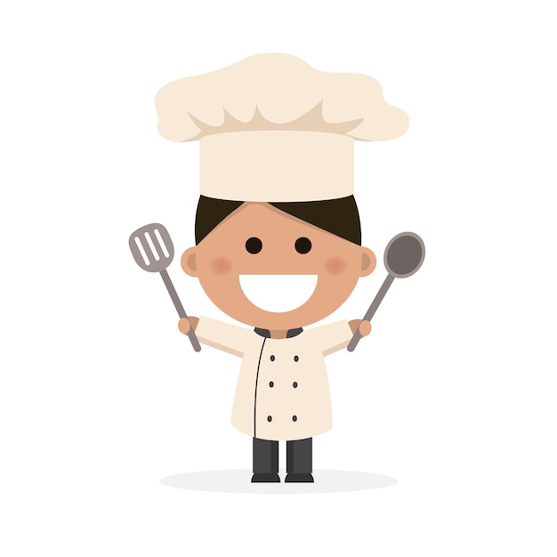 Download Free Boy Dressed As A Chef Flat Vector Illustration Premium Vector Use our free logo maker to create a logo and build your brand. Put your logo on business cards, promotional products, or your website for brand visibility.