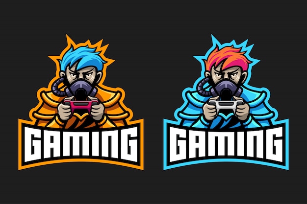 Download Free Boy Gas Mask Gaming Logo Design Premium Vector Use our free logo maker to create a logo and build your brand. Put your logo on business cards, promotional products, or your website for brand visibility.