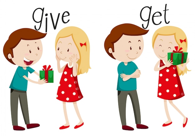 free-vector-boy-giving-and-girl-getting