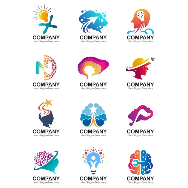 Download Free Brain Creative Mind Education Logo Template Smart Idea Logo Use our free logo maker to create a logo and build your brand. Put your logo on business cards, promotional products, or your website for brand visibility.